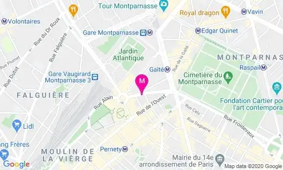 Localisation Dr Nathalie Gringelli