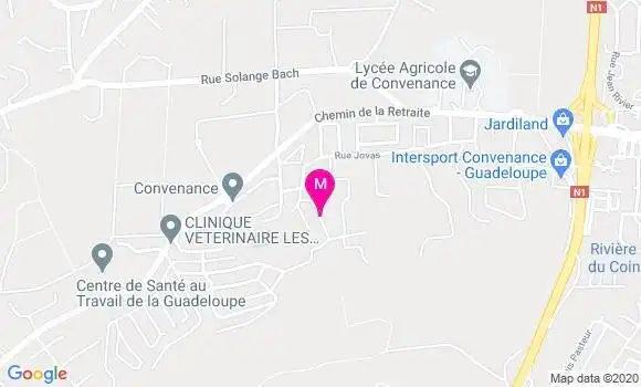 Localisation Dr Sandra Gleyroux