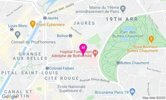 Localisation Dr Marie Pierre Coppard