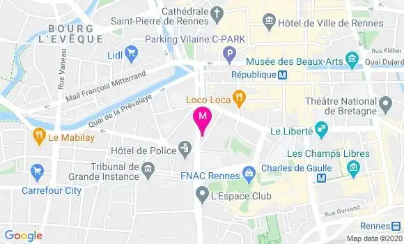 Localisation Dr Elisabeth Dufeu