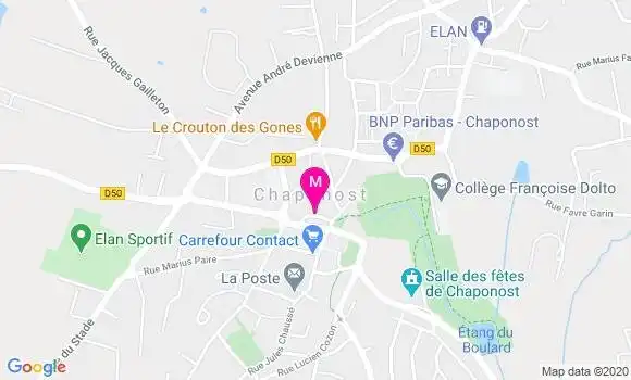 Localisation Dr Roselyne Sibelle