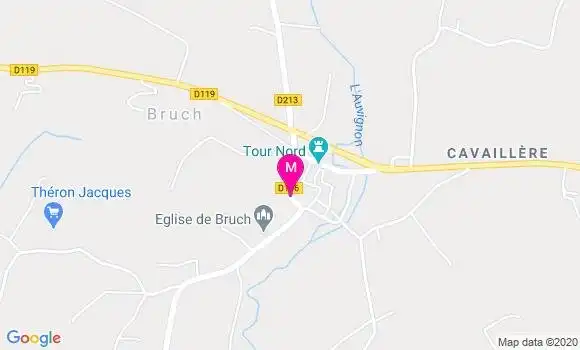 Localisation Dr Bernard Beziat