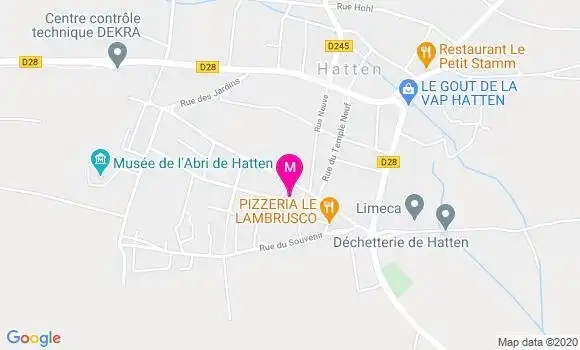 Localisation Dr Florent Jung