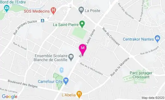 Localisation Dr Carole Amour David