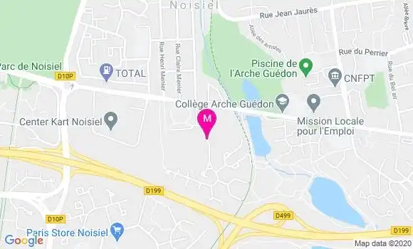 Localisation Dr Modesta Faibis