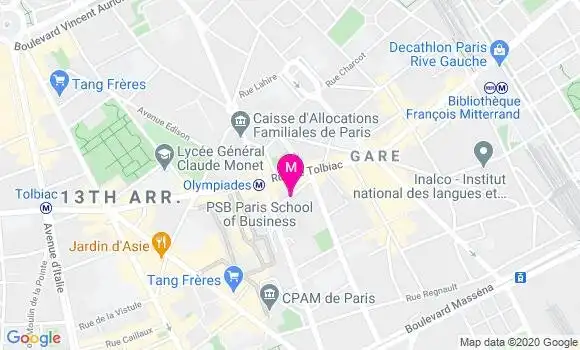 Localisation Dr Raymond Afriat