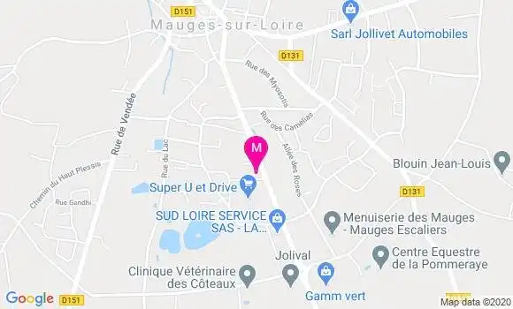 Localisation Dr Denis Morin