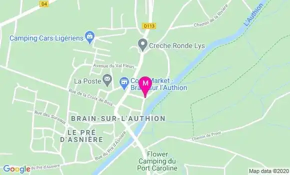 Localisation Dr Alain Contant
