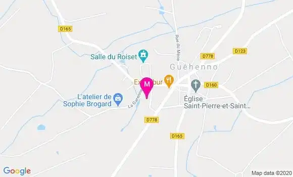 Localisation Dr Jean Yves Le Capitaine