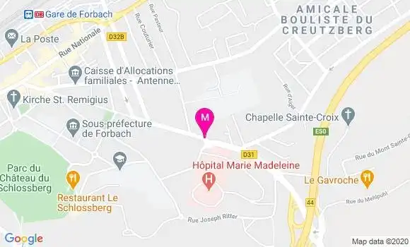 Localisation Dr Michel Romac