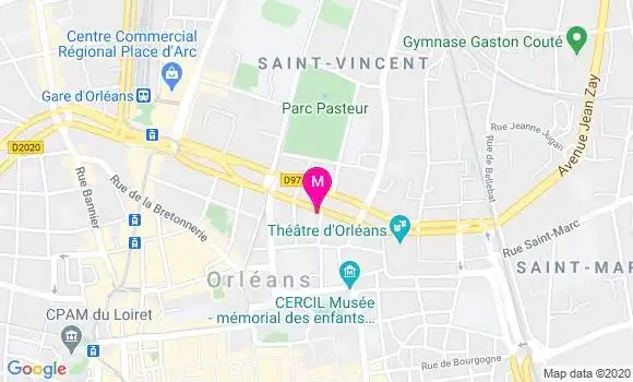 Localisation Dr Philippe Grange