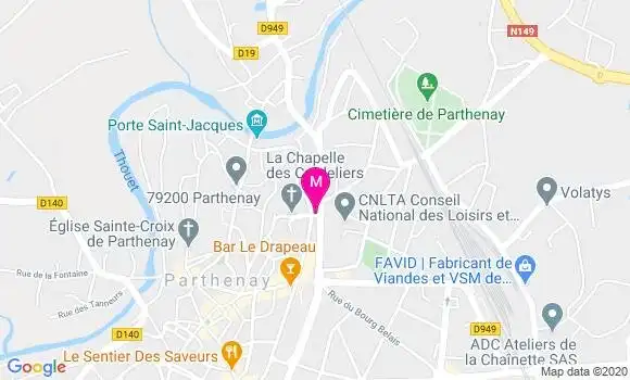 Localisation Dr Olivier Pichelin