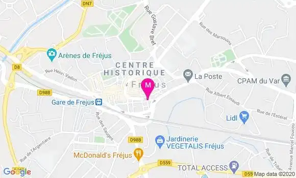 Localisation Dr Philippe Roge