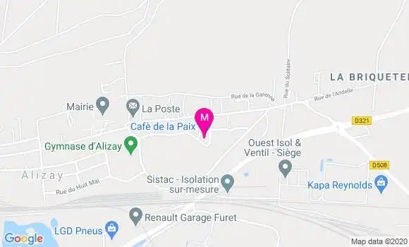 Localisation Dr Maryline Morin Segura