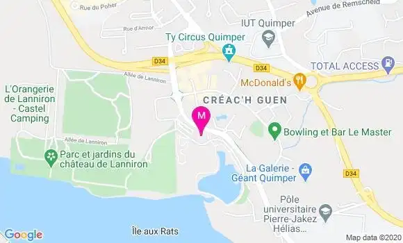 Localisation Dr Bruno Guichaoua