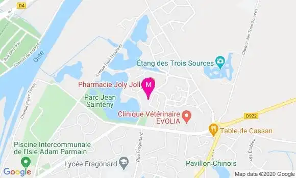 Localisation Dr Patrick Tranchon