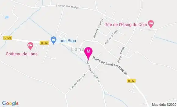 Localisation Dr Benjamin Cadennes