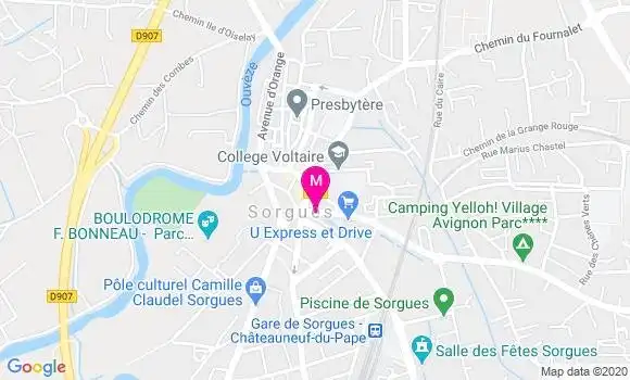 Localisation Dr Philippe Goyer