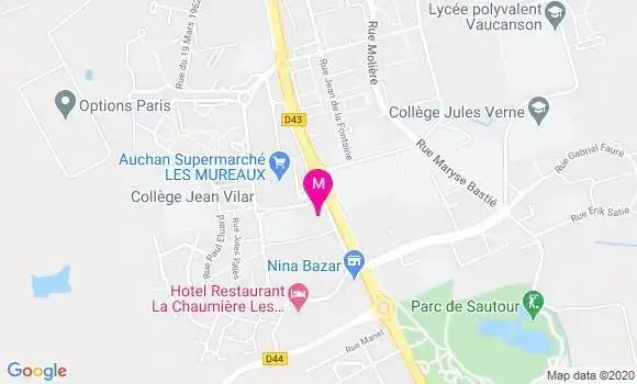 Localisation Dr Didier Tragin