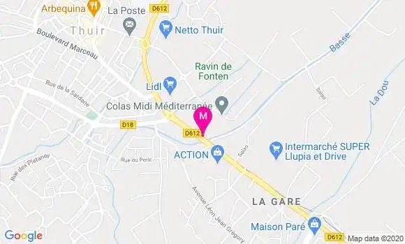 Localisation Dr Michel Millan