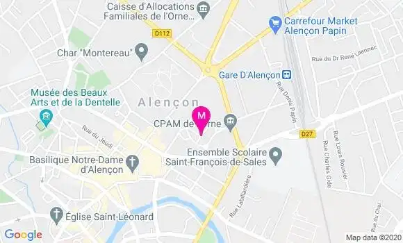 Localisation Dr Claire Giraud