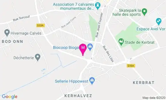 Localisation Dr Jacqueline Le Pichon