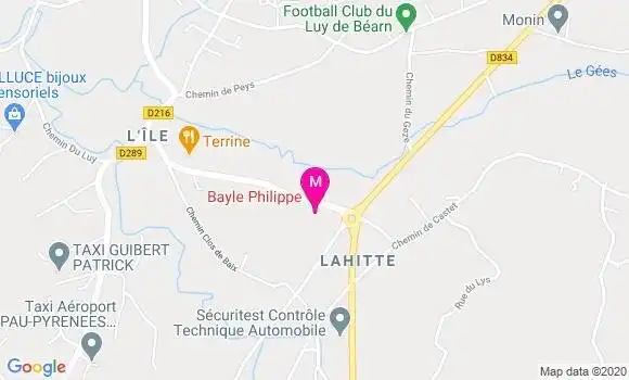 Localisation Dr Philippe Bayle