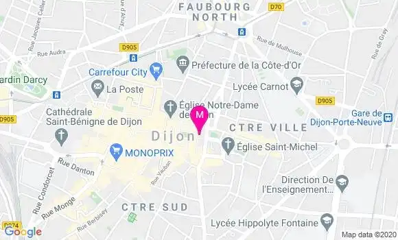 Localisation Dr Roland Boivin