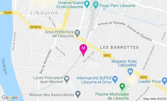 Localisation Dr Olivier Cels