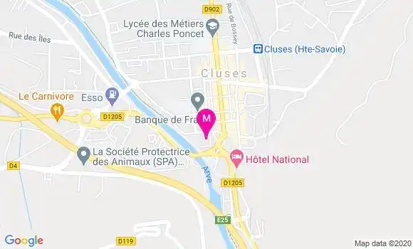 Localisation Dr Emmanuel Alliot