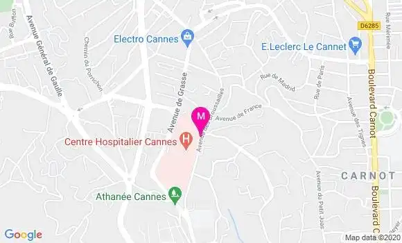 Localisation Dr Daniel Verniol