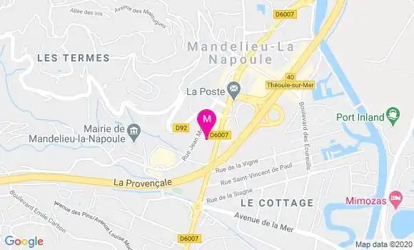 Localisation Dr Francis Caen