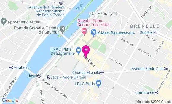 Localisation Dr Sylvie Vercken