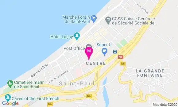 Localisation Dr Claude Rabenja