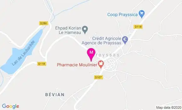 Localisation Dr Fouad Ou Rabah