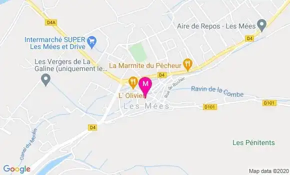 Localisation Dr Muriel Thoreau