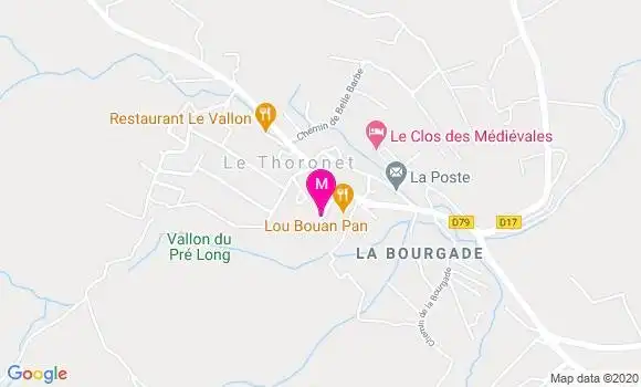 Localisation Dr Pascal Bourgeois