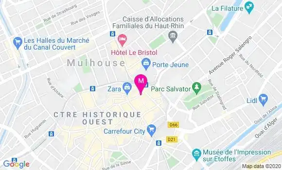 Localisation Dr Alix Benard Nuber