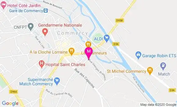 Localisation Dr Maria Riff