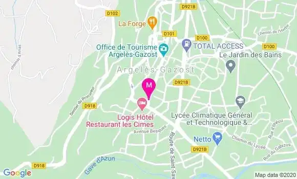 Localisation Dr Michel Sevrain
