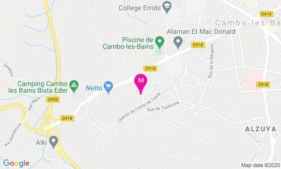 Localisation Dr Philippe Rigaud