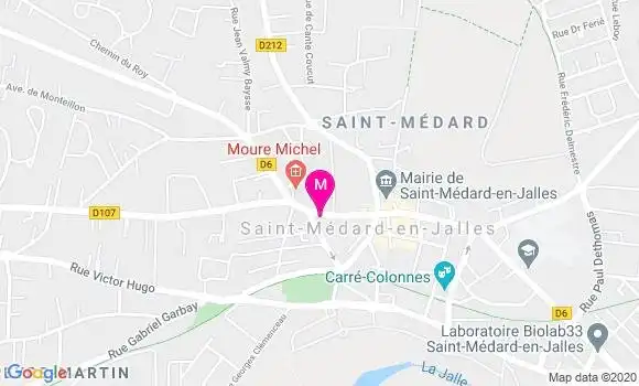 Localisation Dr Jean Marie Larrieu