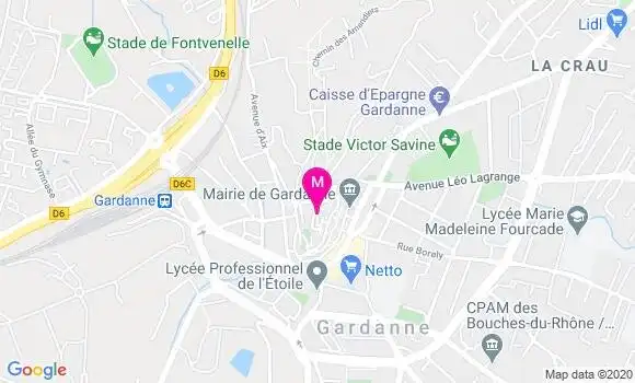 Localisation Dr Christophe D