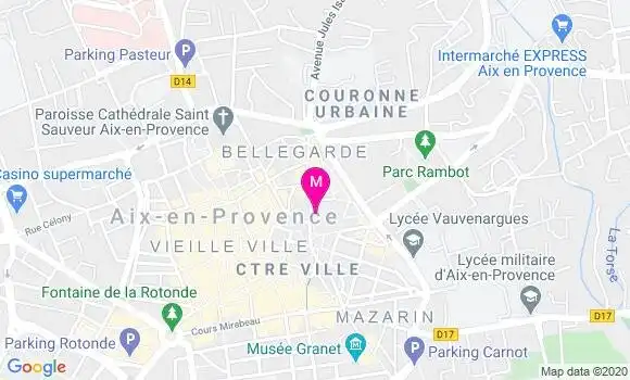Localisation Dr Christophe Cuenin