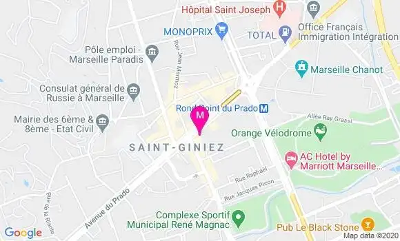 Localisation Dr Jean Pierre Franquebalme