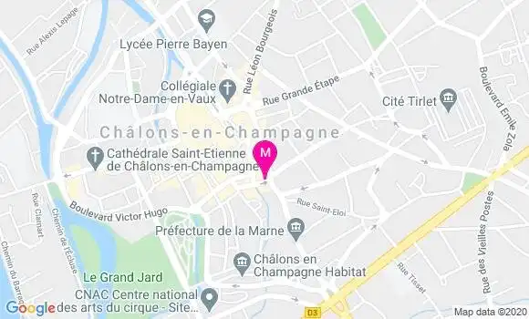 Localisation Dr Jean Donard