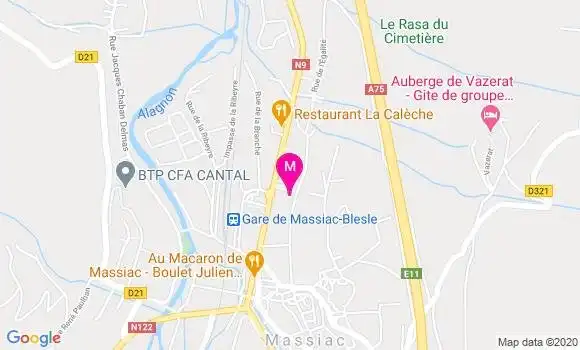 Localisation Dr Fabienne Vigand Sabau