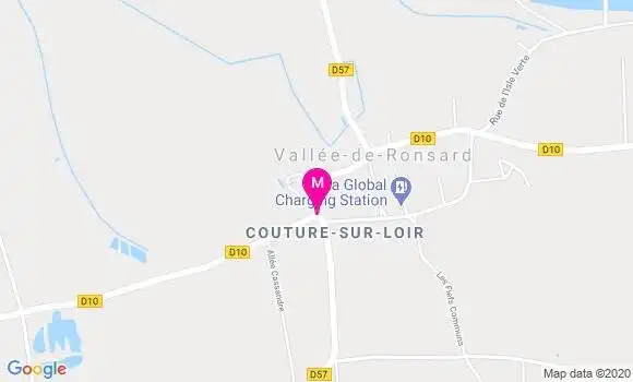 Localisation Dr Nathalie Dubois