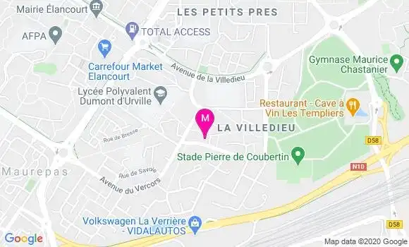 Localisation Dr Eric Dulard