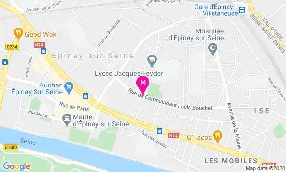 Localisation Dr Pierre Ezzedine